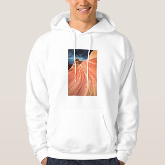 Die Welle, die Vermilion Klippen, Arizona Hoodie (Vorderseite)