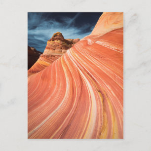 Die Welle, die Vermilion-Klippen, Arizona Postkarte