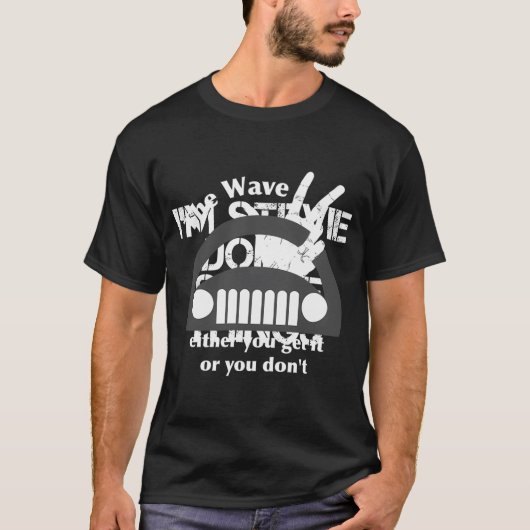 Die Welle, entweder bekommt man sie oder man nicht T-Shirt (Vorderseite)