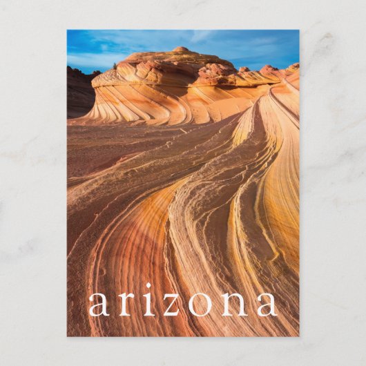 Die Welle in Arizona Postkarte (Vorderseite)