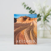 Die Welle in Arizona Postkarte (Stehend Vorderseite)