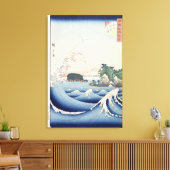 Die Welle Leinwanddruck (Insitu (Wohnzimmer))