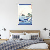 Die Welle Leinwanddruck (Insitu (Schlafzimmer))