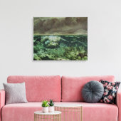 Die Welle nach 1870 Leinwanddruck (Insitu (Wohnzimmer))