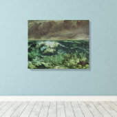 Die Welle nach 1870 Leinwanddruck (Insitu (Holzboden))