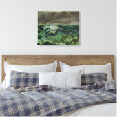 Die Welle nach 1870 Leinwanddruck (Insitu (Schlafzimmer))