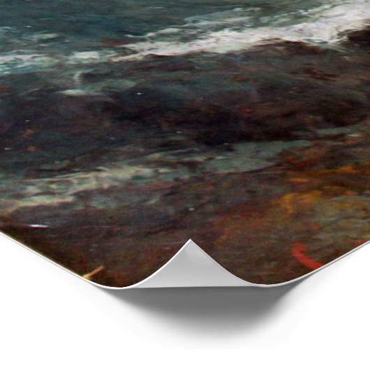 Die Welle Poster (Ecke)