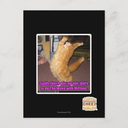 Die Welle Postkarte (Vorderseite)