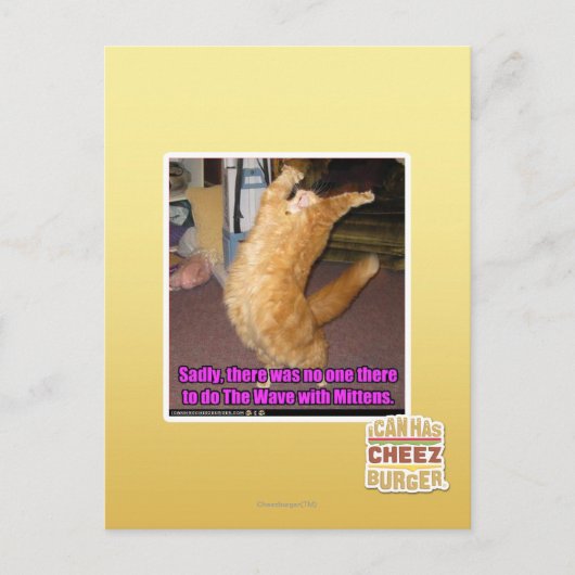 Die Welle Postkarte (Vorderseite)