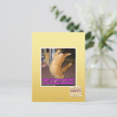 Die Welle Postkarte (Stehend Vorderseite)