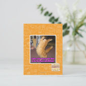 Die Welle Postkarte (Stehend Vorderseite)