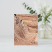 Die Welle Postkarte (Stehend Vorderseite)