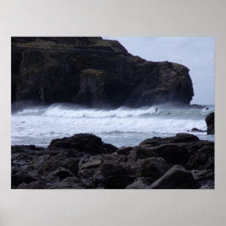 Die Welle reiten Poster