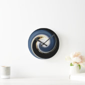 Die Welle Runde Wanduhr (Zuhause)