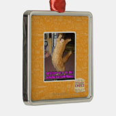 Die Welle Silbernes Ornament (Rechts)