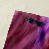 Die Welle Strandtuch (Beispiel)