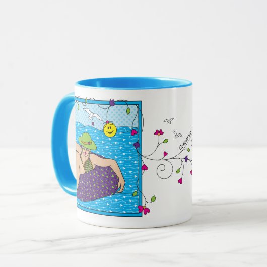 Die Welle_ Tasse (Vorderseite Links)