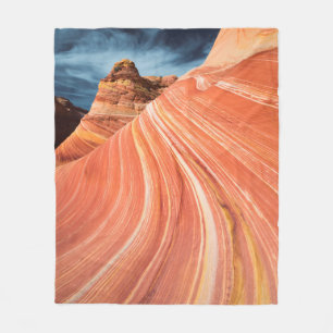 Die Welle, vermilion cliffs, Arizona Fleecedecke