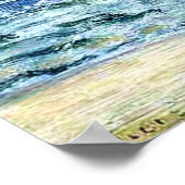 Die Welle von Albert Bierstadt Poster (Ecke)