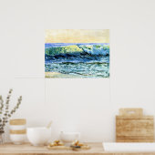 Die Welle von Albert Bierstadt Poster (Küche)