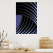 Die Welle von Gregory Gallo Poster (Küche)