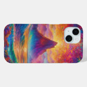 Die Wellen der Mindscapes reiten Case-Mate iPhone Hülle (Rückseite (Horizontal))