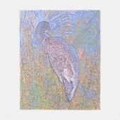 Die Wellen Fleecedecke (Vorderseite)