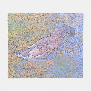 Die Wellen Fleecedecke