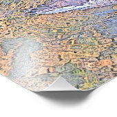 Die Wellen Fotodruck (Ecke)