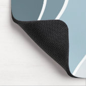 Die Wellen im Retrostil sind blau und rosa. Mousepad (Ecke)