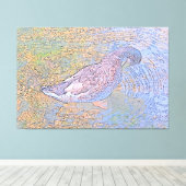 Die Wellen Leinwanddruck (Insitu (Holzboden))