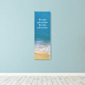 Die Wellen Leinwanddruck (Insitu (Holzboden))