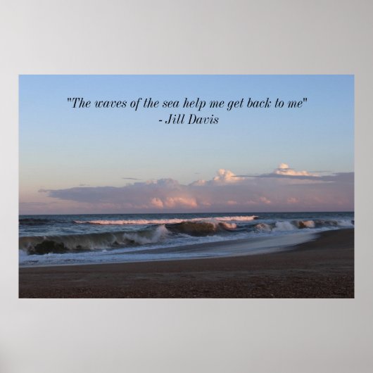 Die Wellen Poster (Vorne)