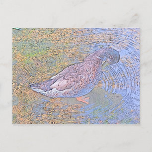 Die Wellen Postkarte