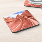 Die Wellensandsteinbildung Getränkeuntersetzer (Linke Seite)