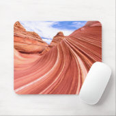 Die Wellensandsteinbildung Mousepad (Mit Mouse)