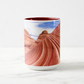 Die Wellensandsteinbildung Tasse (Zentrum)