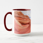 Die Wellensandsteinbildung Tasse (Links)