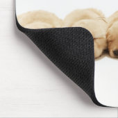 Die Welpen des Goldenen Retriever Mousepad (Ecke)