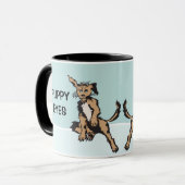 Die Welpenaugen Tasse (Vorderseite Links)