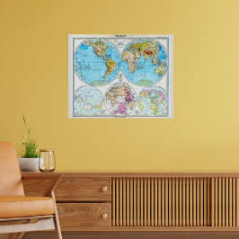 Die Welt 1891 Poster