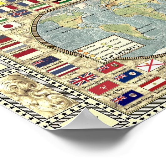 Die Welt - 1938 Poster (Ecke)