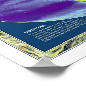 " Die Welt: 2008/Gegenwart - Satellitenkarte ... Poster (Ecke)