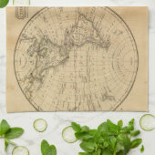 Die Welt 2 Geschirrtuch (Gefaltet)