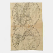 Die Welt 2 Geschirrtuch (Vertikal)