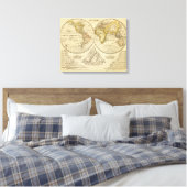Die Welt 2 Leinwanddruck (Insitu (Schlafzimmer))