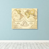 Die Welt 2 Leinwanddruck (Insitu (Holzboden))