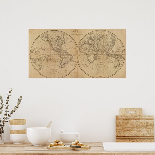 Die Welt 2 Poster (Küche)