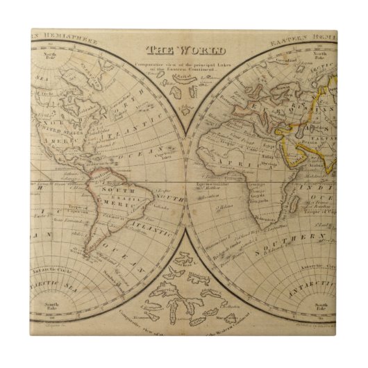 Die Welt 3 Fliese (Vorderseite)