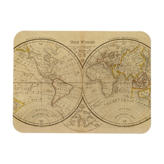 Die Welt 3 Magnet (Horizontal)